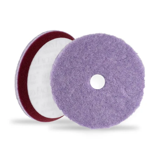 servFaces Hybrid MAX - Гибридный меховой полировальный круг, фиолетовый, 153 мм - 1
