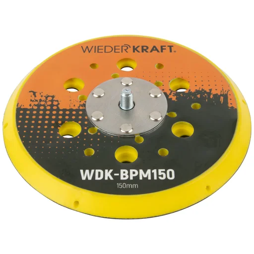 WDK-BPM150 Диск-подошва для шлифовальных машин Mirka, 150 мм средней жесткости - 1