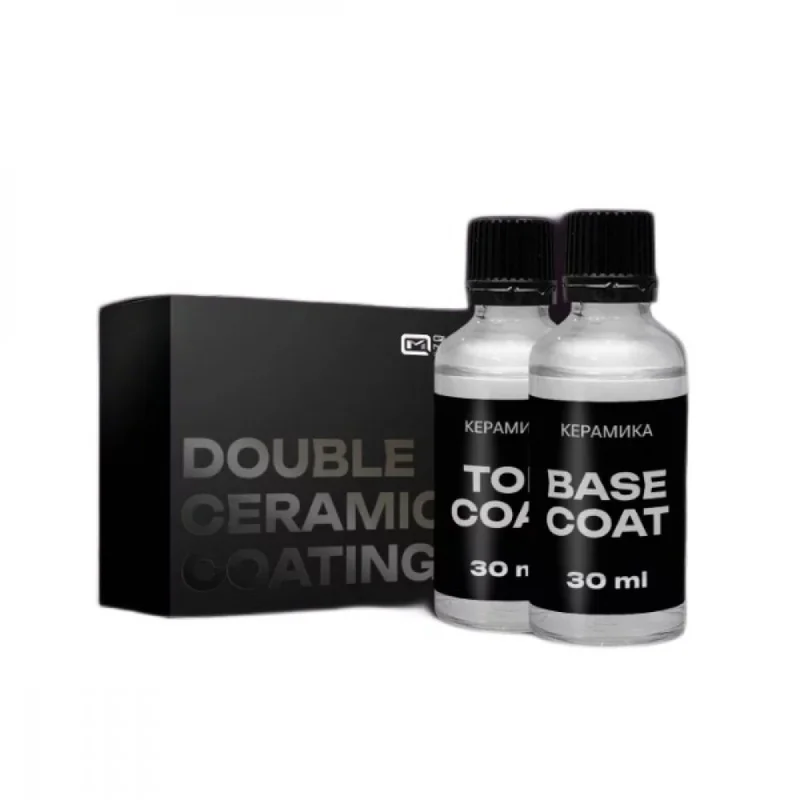 Quartz Master Double Ceramic Coat - двухслойная керамическая защита кузова (Base + Top), 30 мл + 30 мл - 1