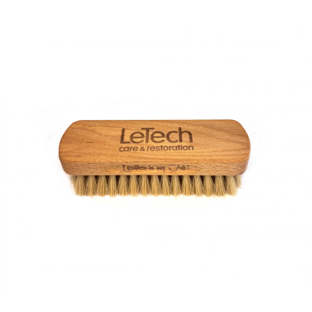 Щетка для чистки кожи Бук LeTech Leather Brush Premium - 2