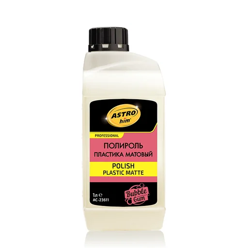 Polish Plastic matte Bubblegum Полироль пластика матовый ASTROHIM, 1л - 1