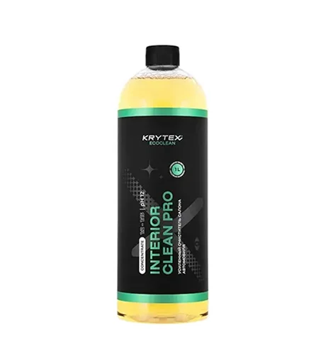 INTERIOR CLEAN PRO Усиленный пенный очиститель салона автомобиля KRYTEX ECOCLEAN, 1л - 1