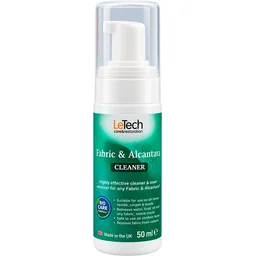 LeTech Fabric & Alcantara Cleaner Средство для чистки ткани и алькантары в пенообразователе, 50мл