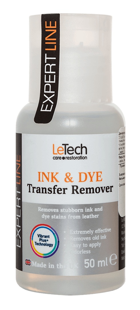 LeTech Ink & Dye Transfer Remover Средство для удаления сложных пятен, чернил, прокрасов с кожи, 50мл - 2