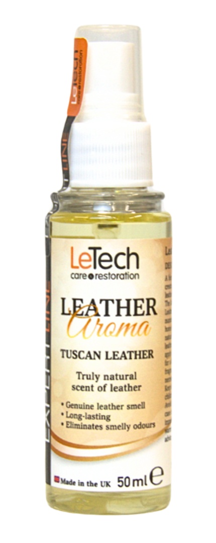LeTech Aroma Tuscan Leather - ароматизатор с ароматом тосканской кожи, 50 мл - 4