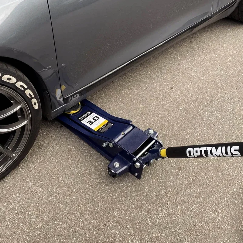 OPT-8050 Домкрат подкатной низкопрофильный, г/п 3 т, 80-515 мм - 14