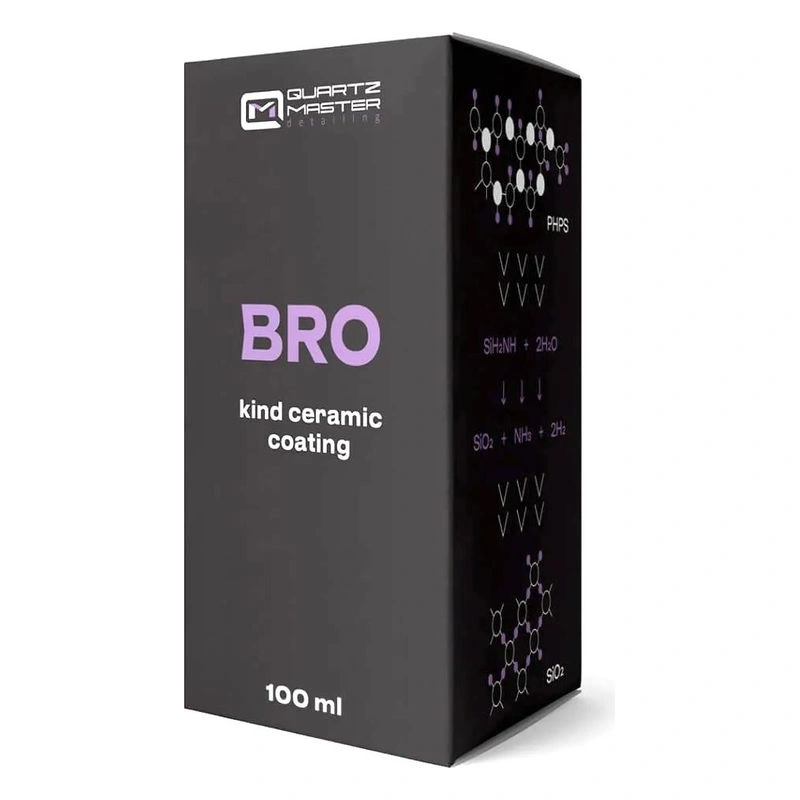 Quartz Master BRO - Профессиональная однокомпонентная керамика на основе пергидрополисилазана, 100 мл - 1