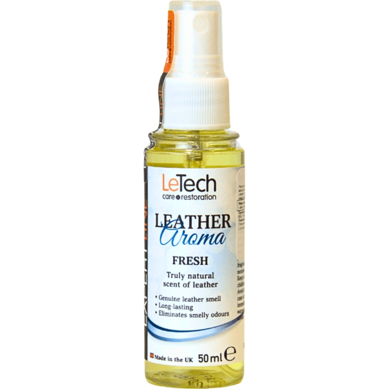 LeTech Leather Aroma Fresh - ароматизатор с ароматом натуральной кожи фрэш, 50 мл - 1