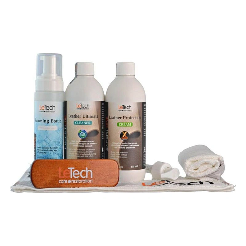 LeTech Leather Care Combo - сборный набор для ухода за кожей (без коробки), 500 мл - 1