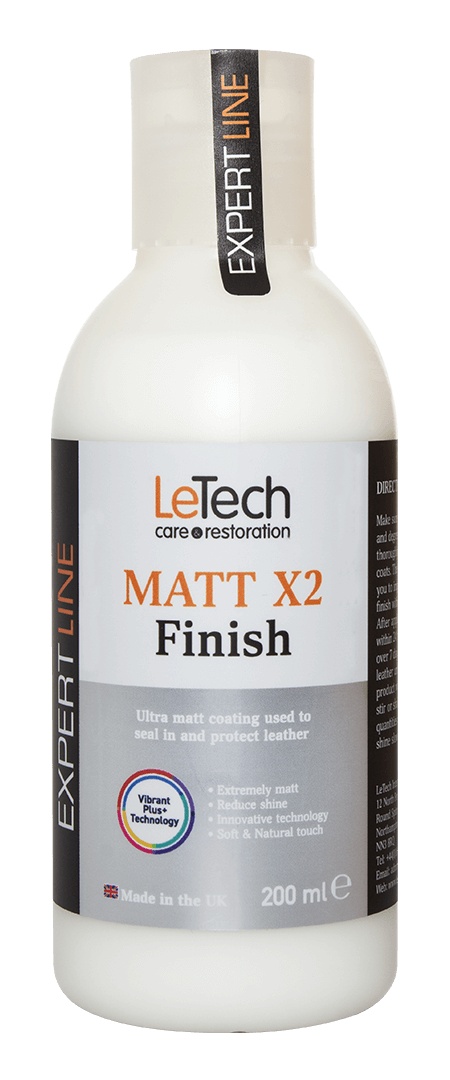 LeTech Leather MATT X2 HyperMatt+SoftTouch - гиперматовое покрытие, 200 мл - 2
