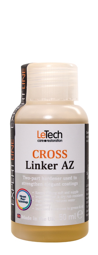 LeTech Leather Cross Linker AZ - отвердитель универсальный для мягких типов кожи, 50 мл - 2