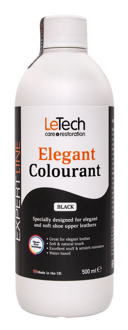LeTech Elegant Colourant Raspberry - краска для мягкой и галантерейной кожи, малиновый, 500 мл - 2