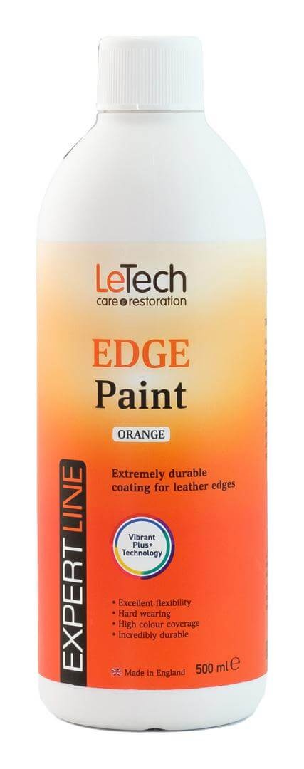 LeTech Leather Edge Paint Orange - краска для уреза кожи, оранжевый, 15 мл - 2