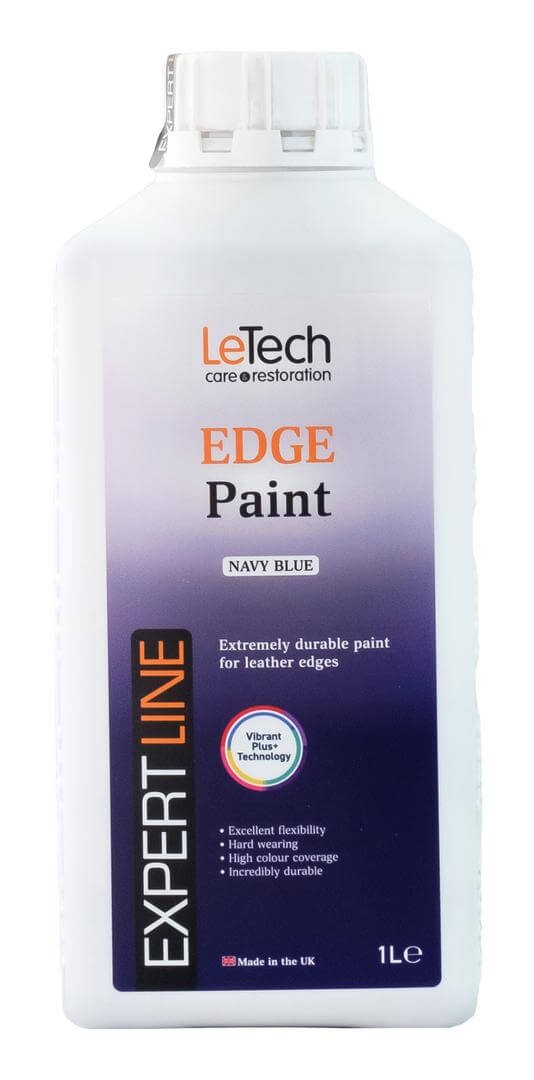 LeTech Leather Edge Paint Navy Blue - краска для уреза кожи, темно-синий, 15 мл - 3