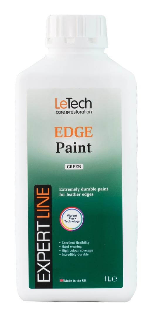 LeTech Leather Edge Paint Green - краска для уреза кожи, зеленый, 50 мл - 3