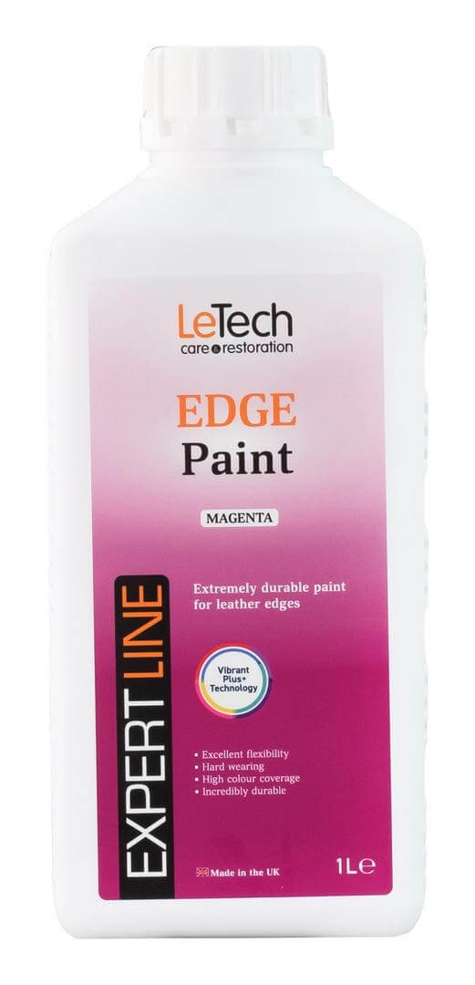 LeTech Leather Edge Paint Magenta - краска для уреза кожи, пурпурный, 200 мл - 3