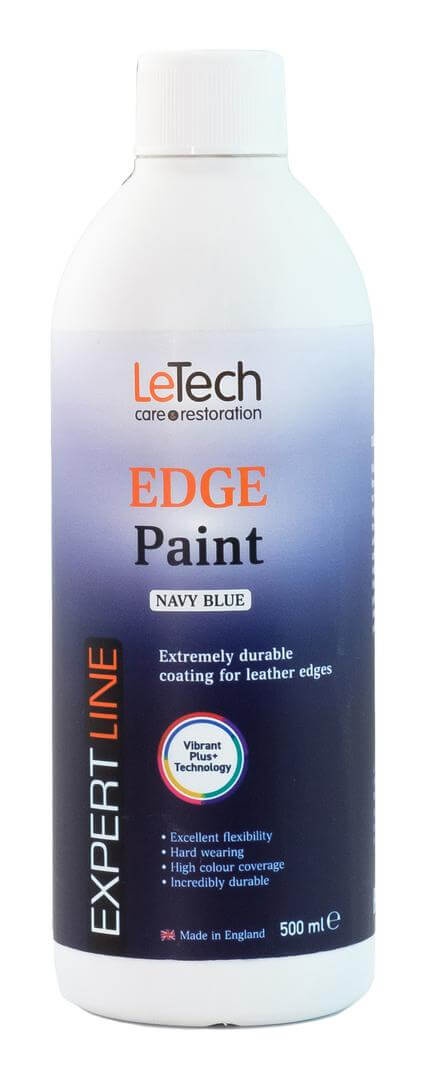 LeTech Leather Edge Paint Navy Blue - краска для уреза кожи, темно-синий, 200 мл - 2