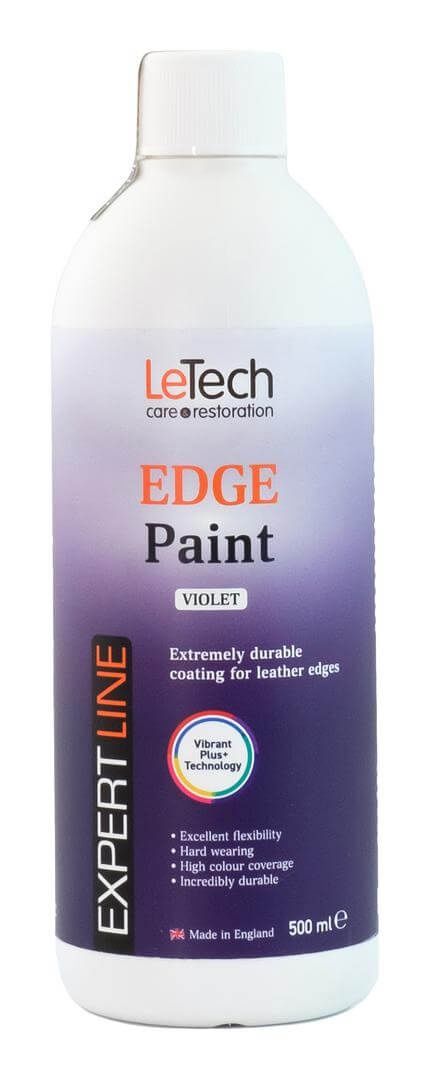 LeTech Leather Edge Paint Violet - краска для уреза кожи, фиолетовый, 200 мл - 2