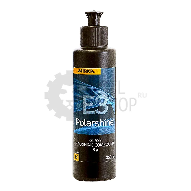 Mirka POLARSHINE E3 - Полировальная паста для стекол, 250 мл - 1