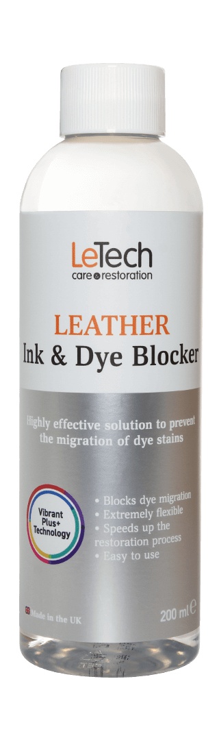 LeTech Leather Ink & Dye Blocker - блокиратор жира и чернил, 200 мл - 2