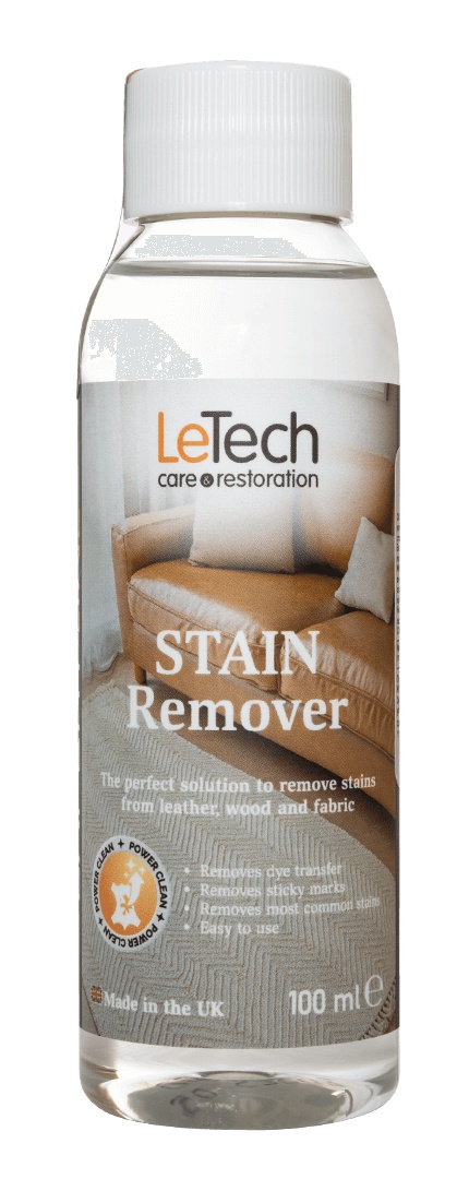 LeTech Stain Remover - пятновыводитель для кожи, 100 мл - 2