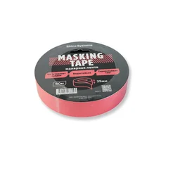 Masking Tape Красная малярная лента Shine Systems, 25мм