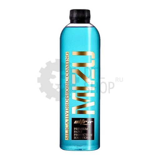 Ultra Technologies MIZU Coat (готовый к применению) - гидрофобное покрытие на кварцевой основе, 500 мл - 1