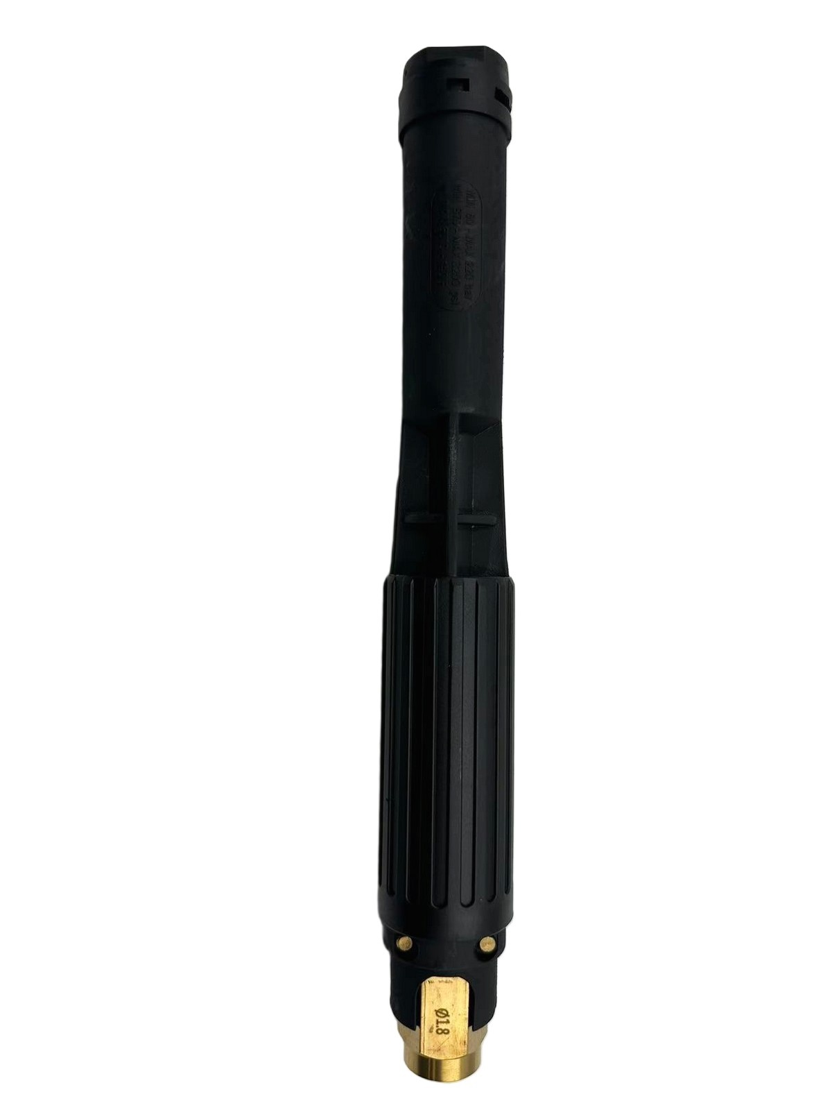 TOR Пенообразующая насадка LS12 с наружным эжектором, вход 1/4" г - 3/8" ш-ш, чёрная - 3