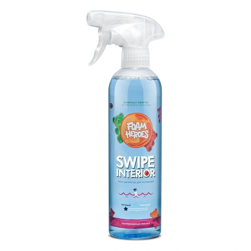 Foam Heroes Swipe Interior - квик-детейлер для интерьера мармеладные мишки, 500 мл - 1