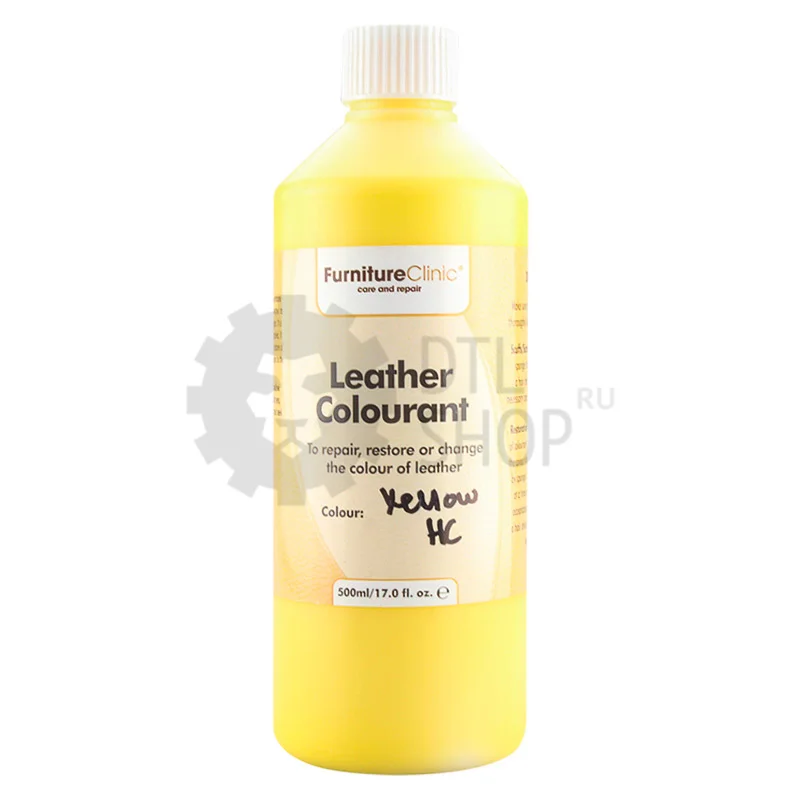 LeTech Leather Colourant Yellow HC - Краска для кожи, 500 мл