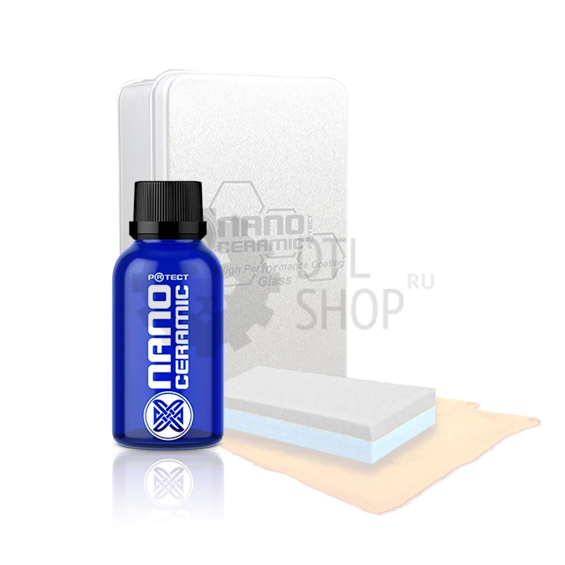 Nano Ceramic Protect Glass - Защитное покрытие (антидождь) для стекол, 80 мл