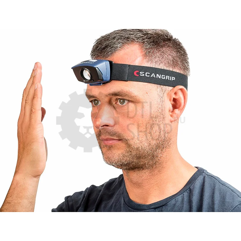 SCANGRIP SENSOR2 - Компактный светодиодный налобный фонарик на батарейках - 3