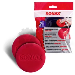Sonax Sponge applicator super soft - Мягкий аппликатор для нанесения воска, 2 шт.