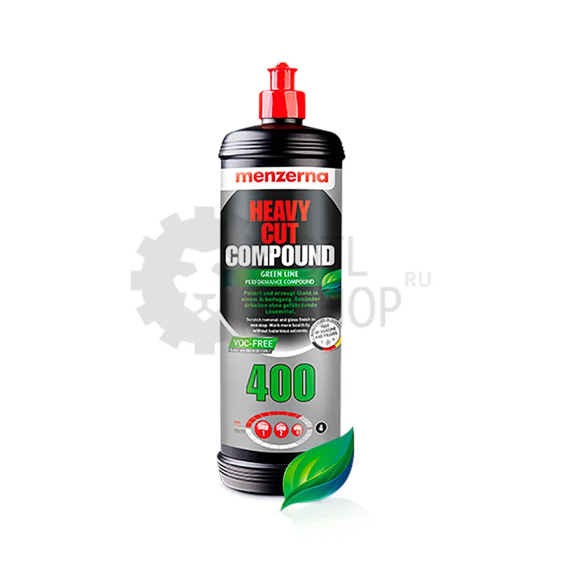 Menzerna Heavy Cut Compound 400 GREEN LINE - полировальная паста без запаха, 1 кг - 1
