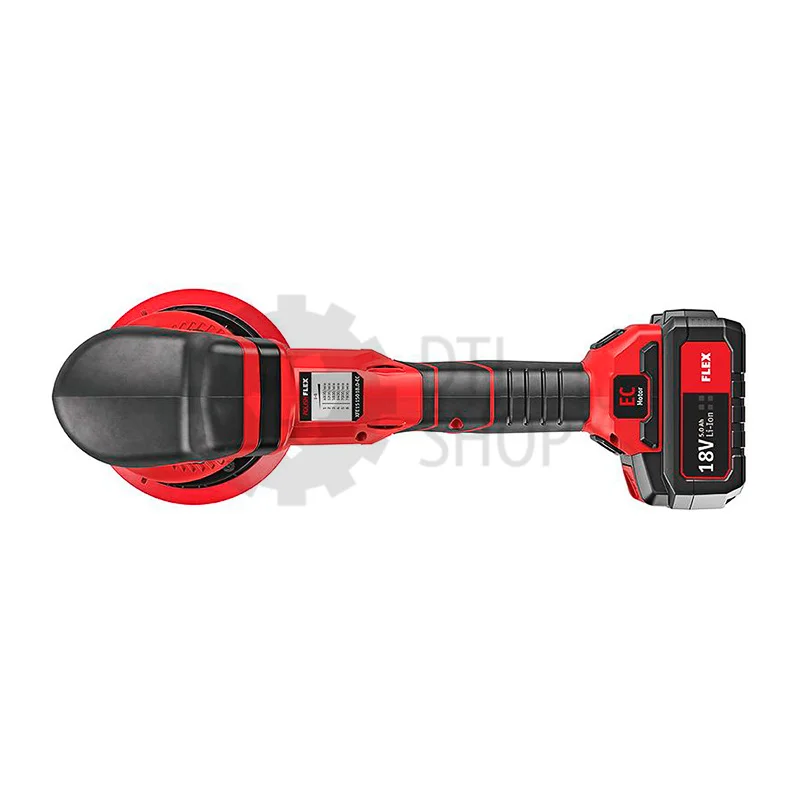 FLEX XFE 15 150 18.0-EC/5.0 SET - Аккумуляторная эксцентриковая машинка - 4