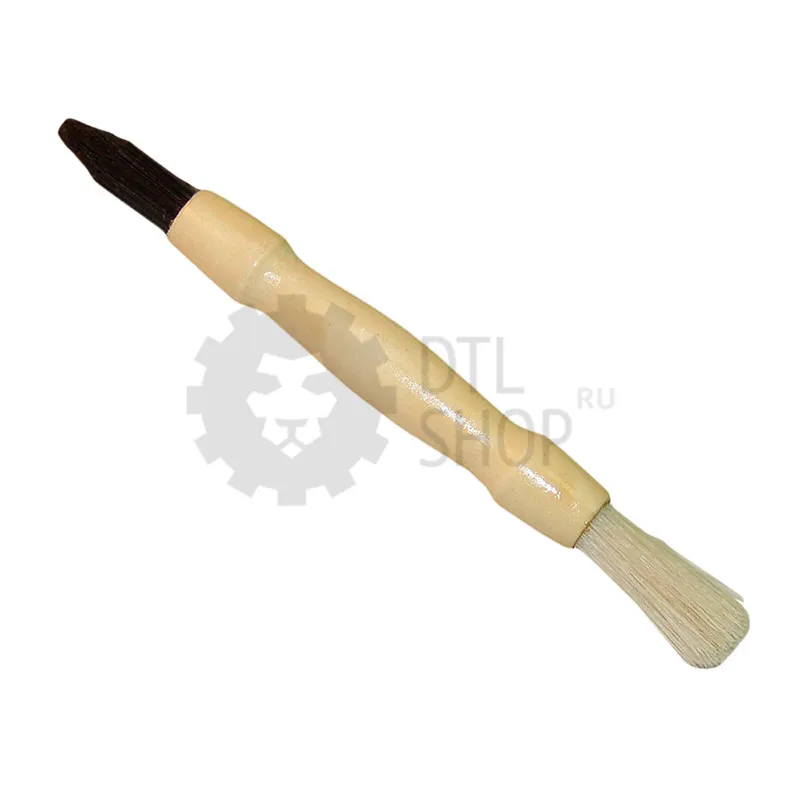 Hi-Tech Dual End Dust Vent Brush - Кисть универсальная двусторонняя - 1