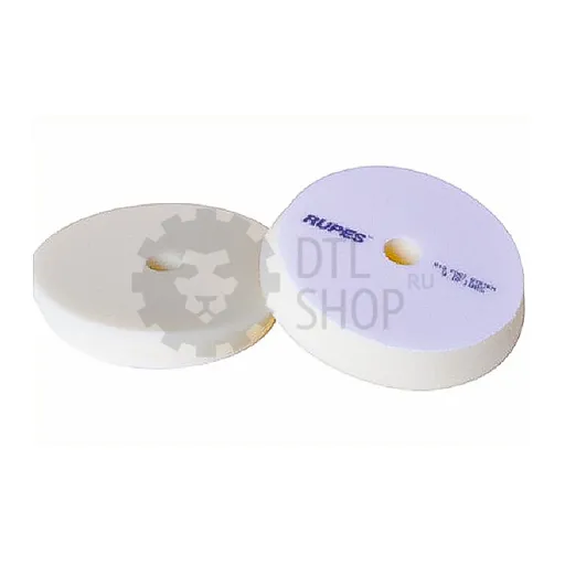 RUPES Полировальный диск поролоновый супер мягкий, белый, 54/70 мм - 1