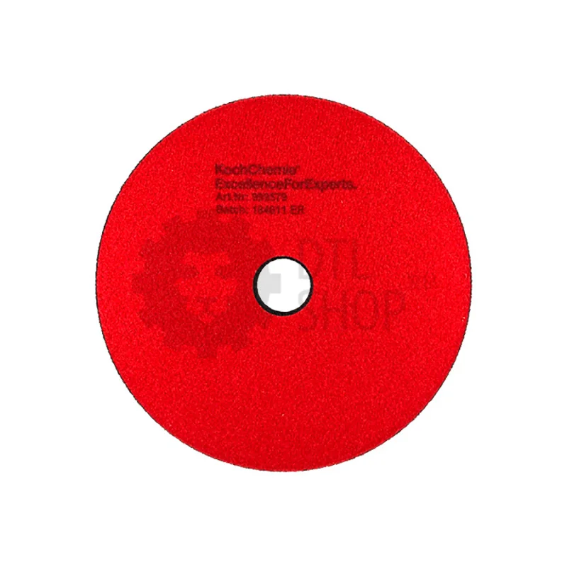 Koch Chemie Heavy Cut Pad - Полировальный круг поролоновый твердый, красный, 150 мм - 3