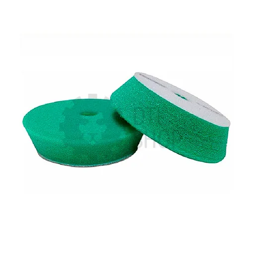 RUPES Полировальный диск поролоновый средней жесткости, зелёный, 80/100 мм - 1