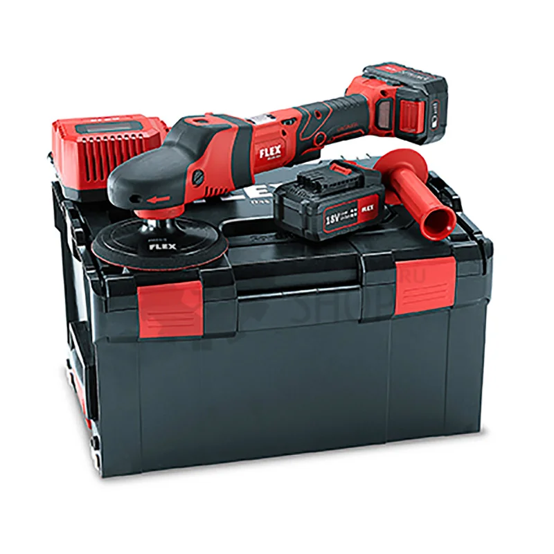 FLEX PE 150 18.0-EC/5.0 Set - Аккумуляторная полировальная машинка