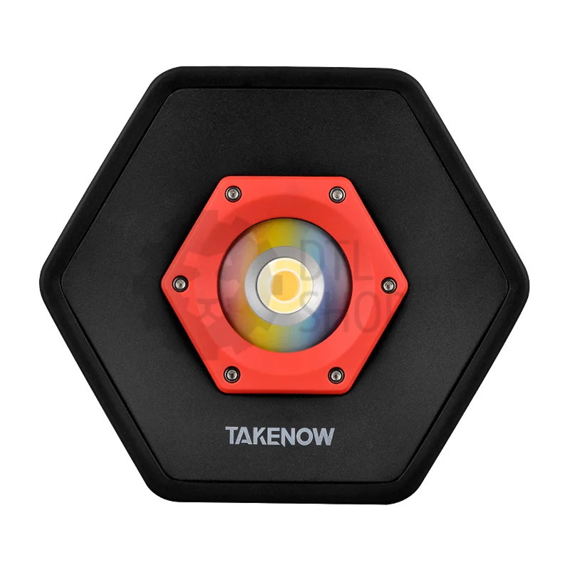 TAKENOW Super COB LED Floodlight - Рабочий фонарь с 5 видами цветовых температур