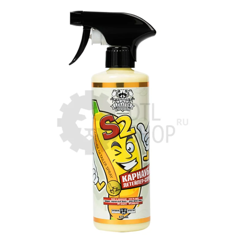 Leraton S2 - Квик-детейлер с карнаубой, 473 мл