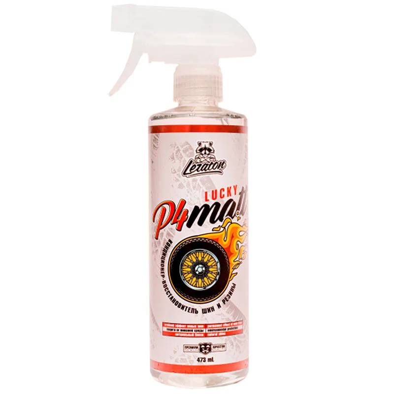 Leraton P4 Matt - Кондиционер резины матовый, 473 мл