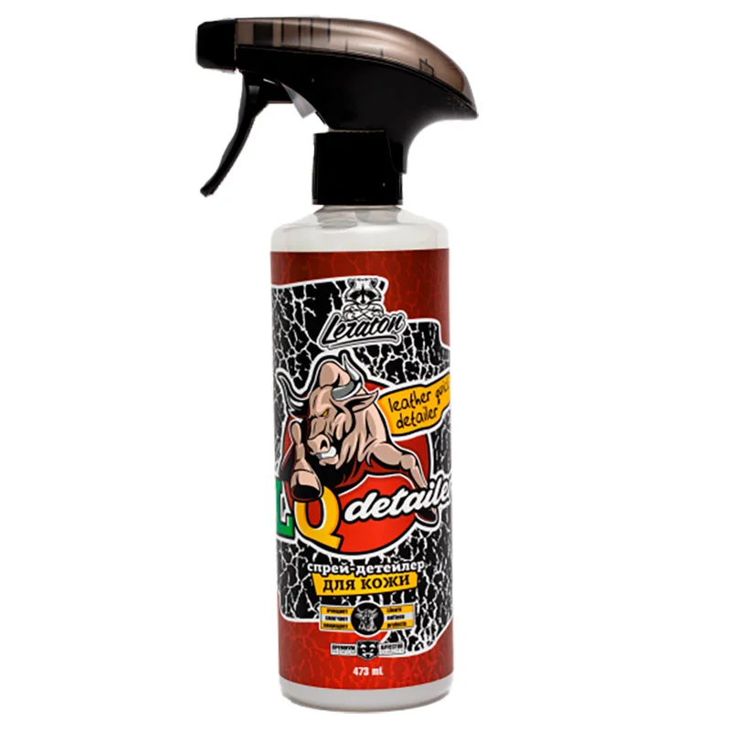 Leraton LQ Detailer - Очиститель+кондиционер кожи, 473 мл