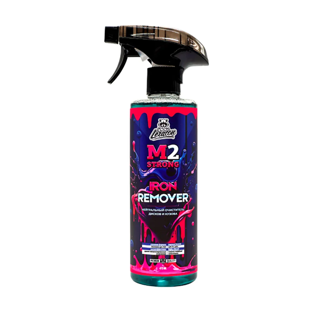 Leraton M2strong - Нейтральный очиститель дисков  кузова, 473 мл