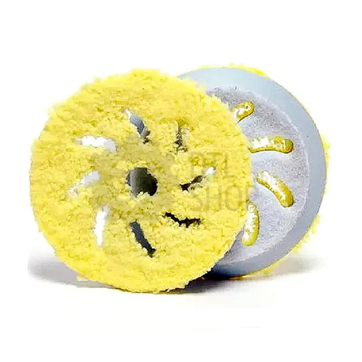 RUPES Полировальный диск микрофибровый доводочный, жёлтый, 150/150 мм - 1