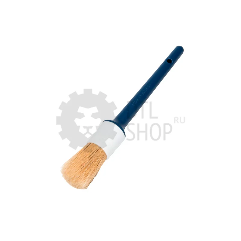 Leraton Кисть для детейлинга натуральная щетина, 27 мм