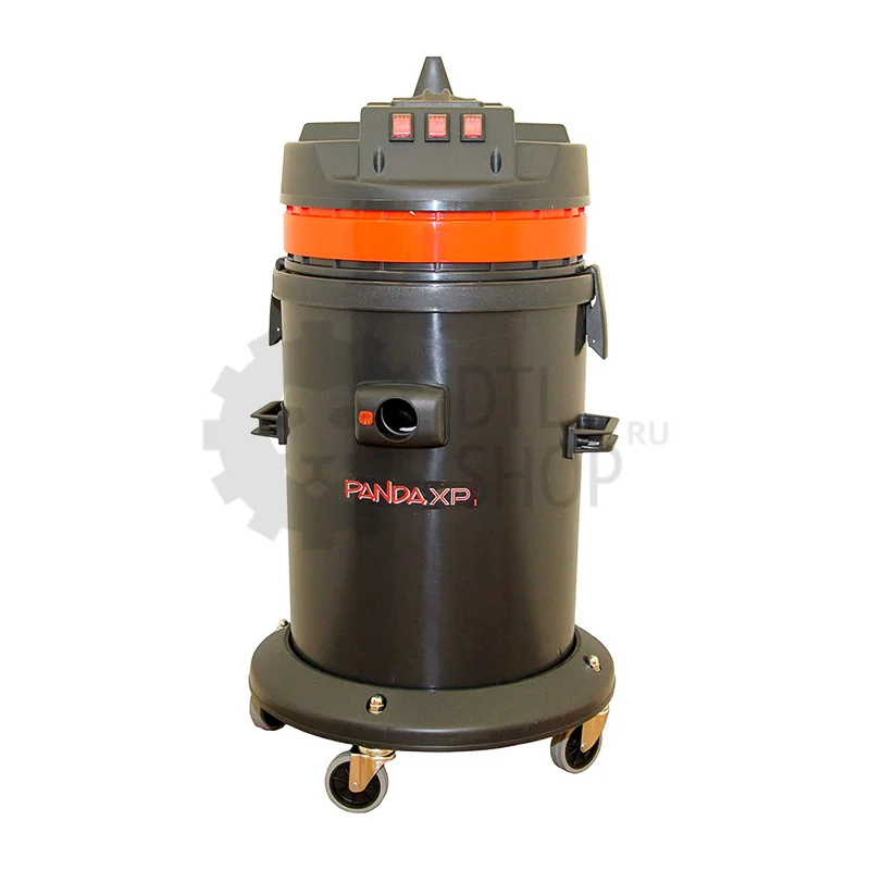 Portotecnica PANDA 440 GA XP PLAST - Пылесос (пылеводосос), три турбины, 4.2 кВт, 62 л