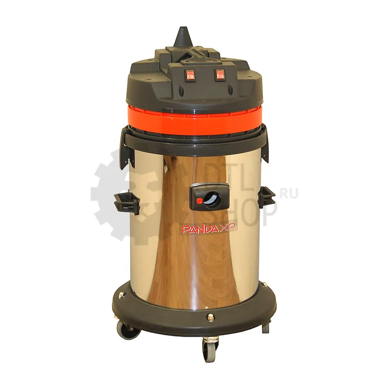 Portotecnica PANDA 429 GA XP INOX - Пылесос (пылеводосос), две турбины, 2.8 кВт, 62 л