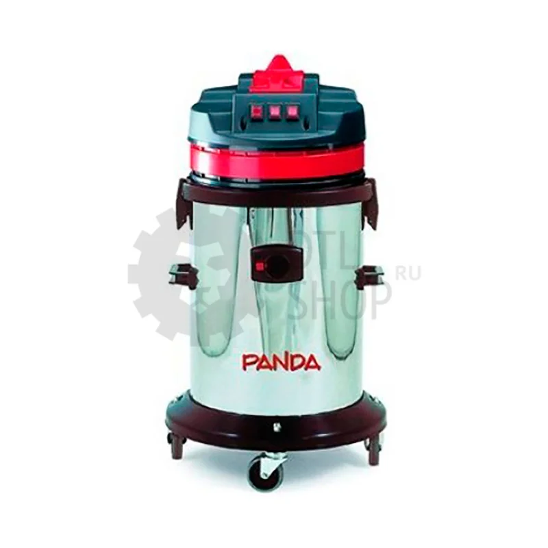 Portotecnica PANDA 433 INOX - Пылесос (пылеводосос), три турбины, 3.45 кВт, 63 л